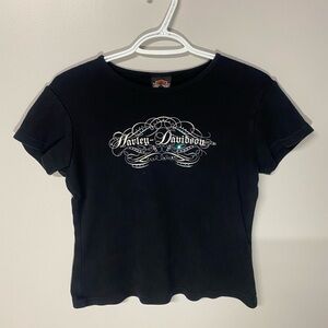 Vintage Harley-Davidson Black Saskatoon Tee